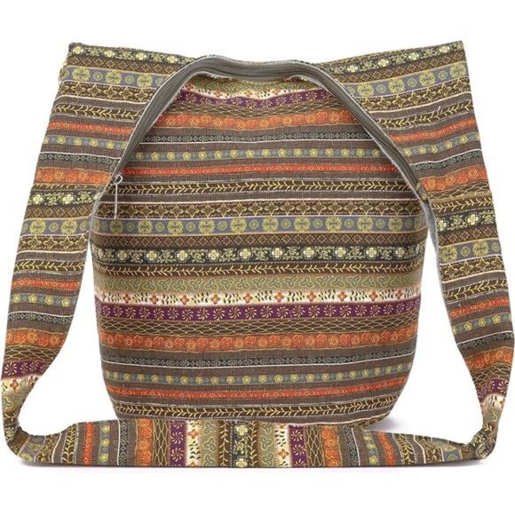 Women Shoulder Handbags Fashion canvas Hippie Crossbody Bags Bohemian Animal - Picture 2 of 7